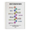 How to Master Math, Math Poster, Kids Room Decor, Classroom Decor, Math Wall Art