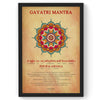 Gayatri Mantra, Yajurveda Mantra, Sanskrit Wall Art, Inspiring Sanskrit Verse, Inspiring Sanskrit Quote, Sanskrit Mantra, Sanskrit Poster
