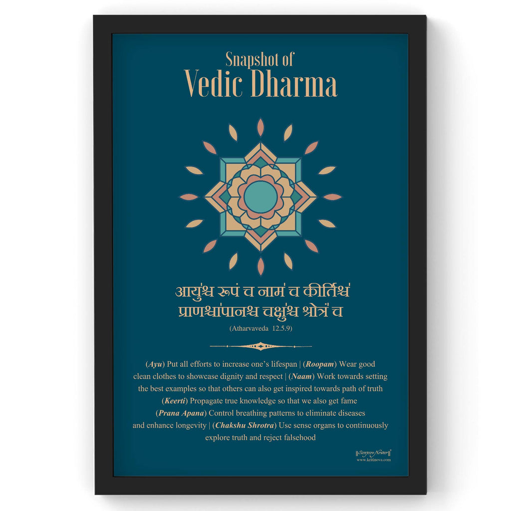 What is Dharma - 3, Definition of Dharma, Atharvaveda Mantra, Inspiring Sanskrit Verse, Sanskrit Teacher Gift, Sanskrit Art, Sanskrit Poster