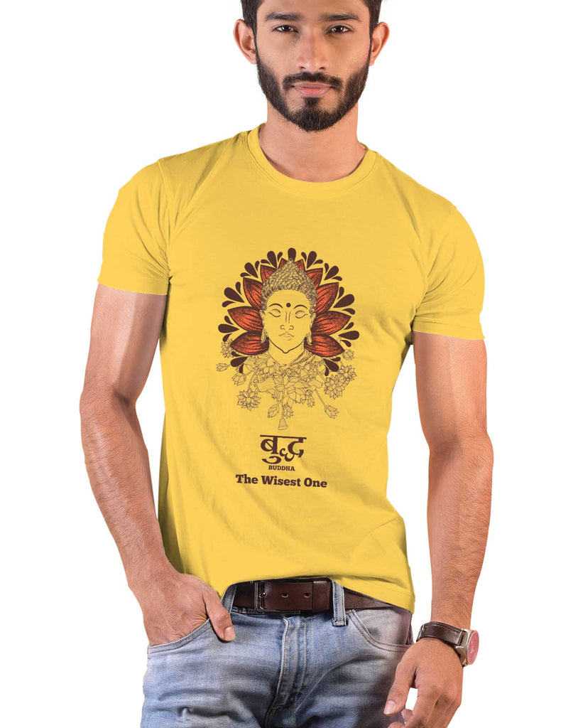 Buddha, Sanskrit T-shirt