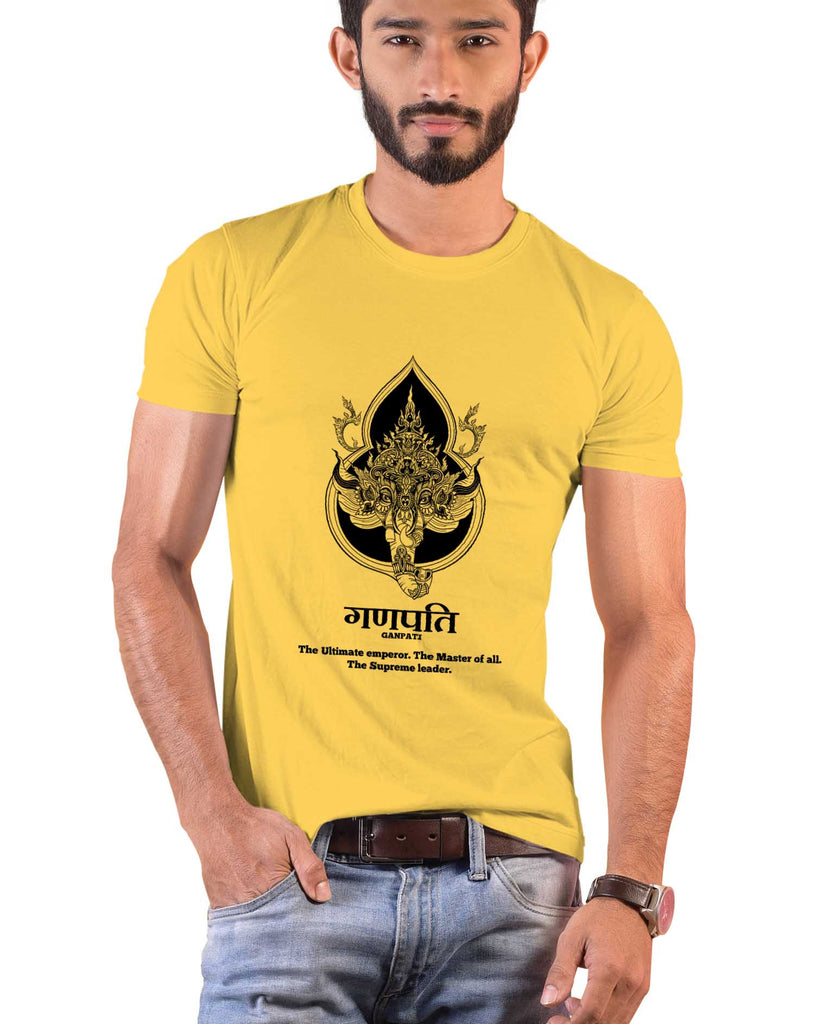 Lord Ganesha, Sanskrit T-shirt, Sanjeev Newar®