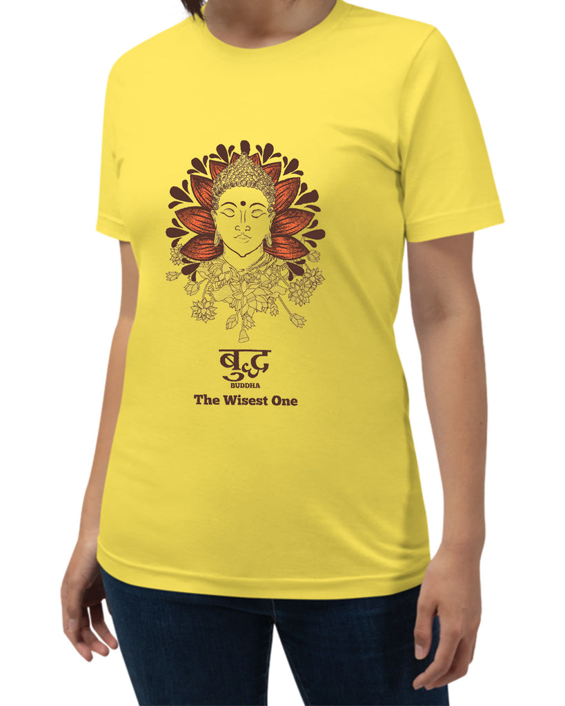 Buddha, Sanskrit T-shirt, Sanjeev Newar®